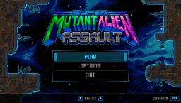 Super Mutant Alien Assault Title Screen